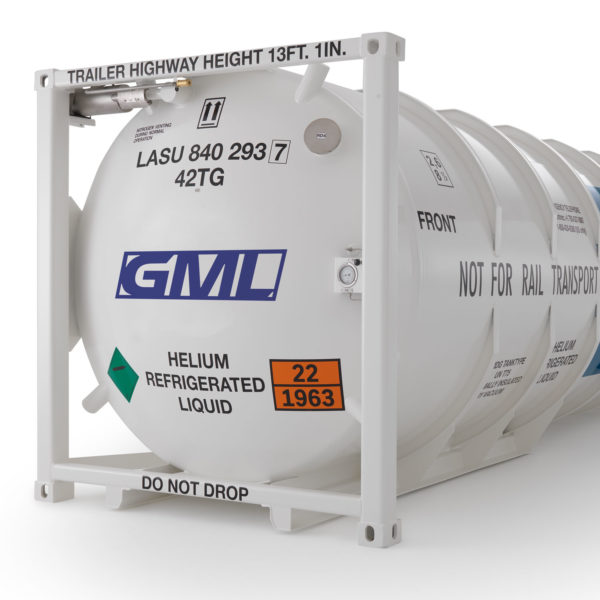 GML 40’ T75 for Carriage of Liquid Helium 3