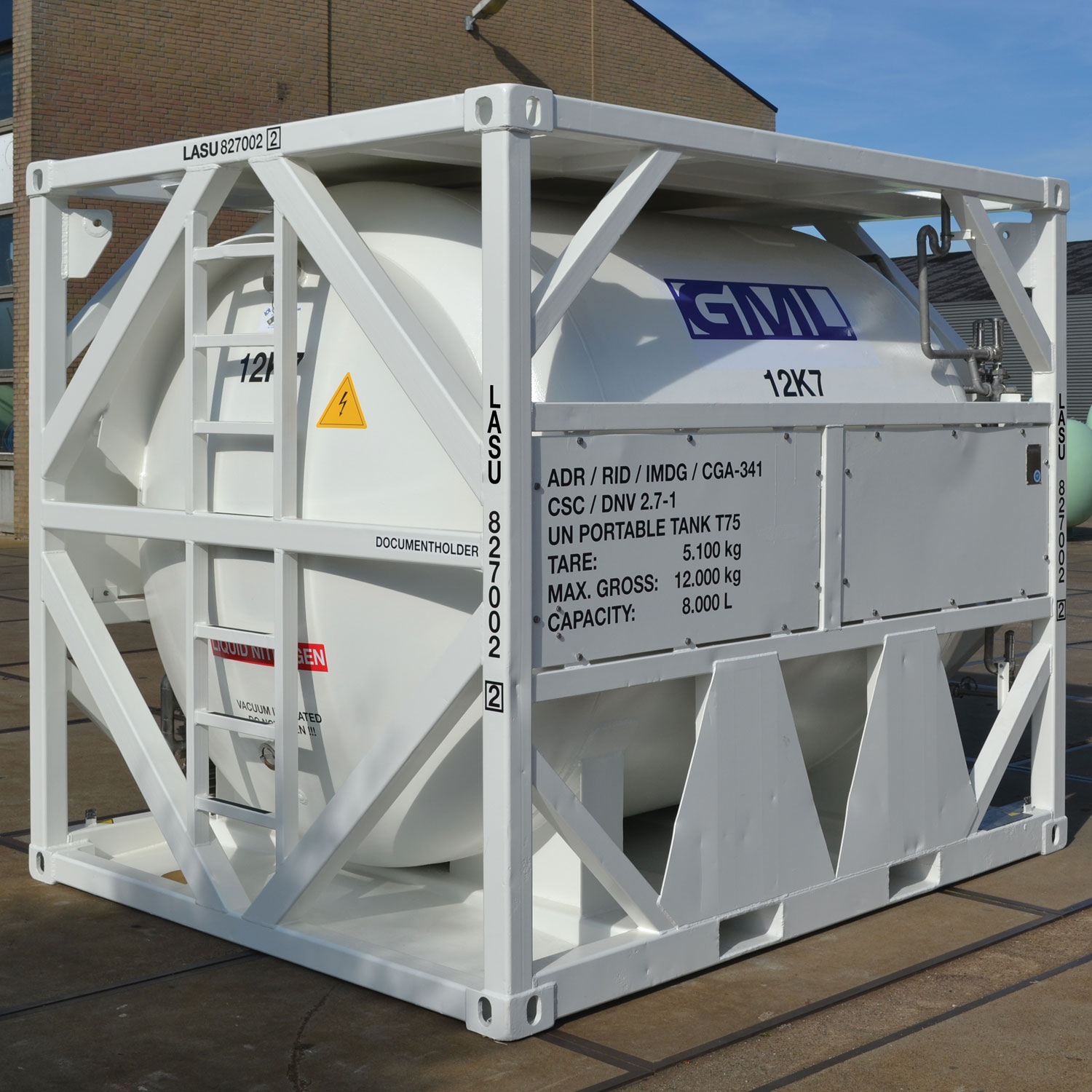DNV 8' x 10' Insulated Container